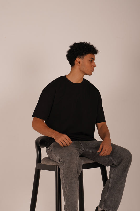 Oversized T-Shirt - Black