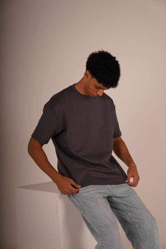 Oversized T-Shirt - Gray