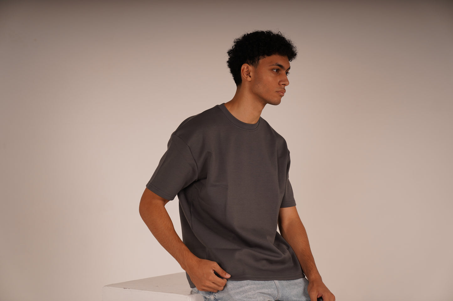 Oversized T-Shirt - Gray