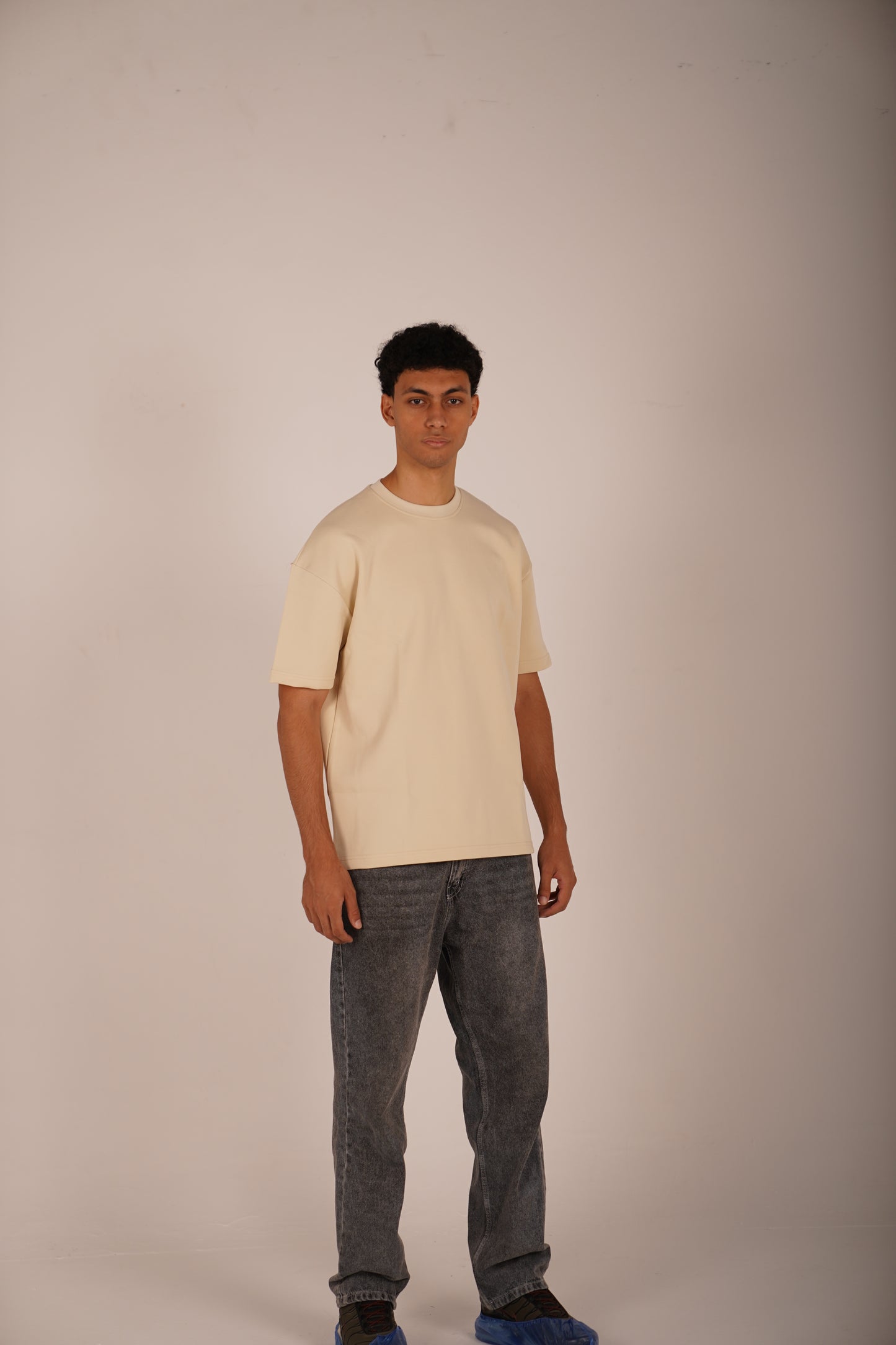 Oversized T-Shirt - Beige
