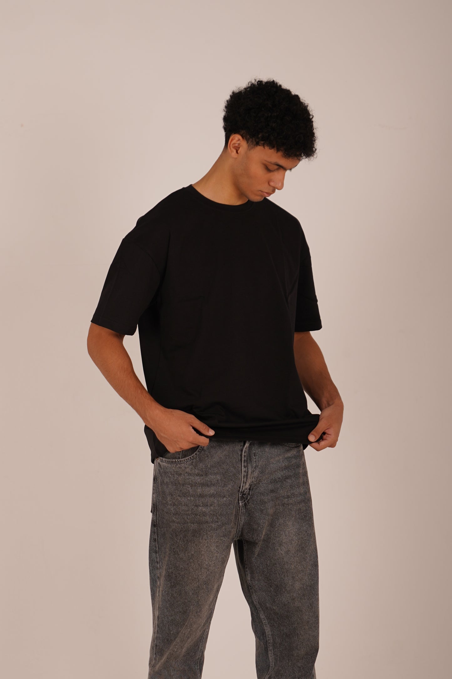 Oversized T-Shirt - Black